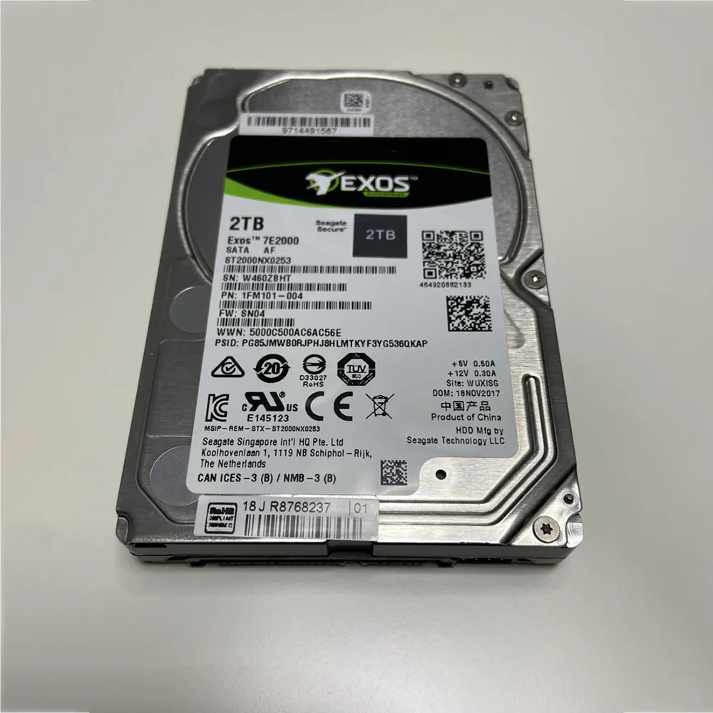 2TB For Seagate 128MB 7200 SATA 2.5 Server Hard Disk ST2000NX0253