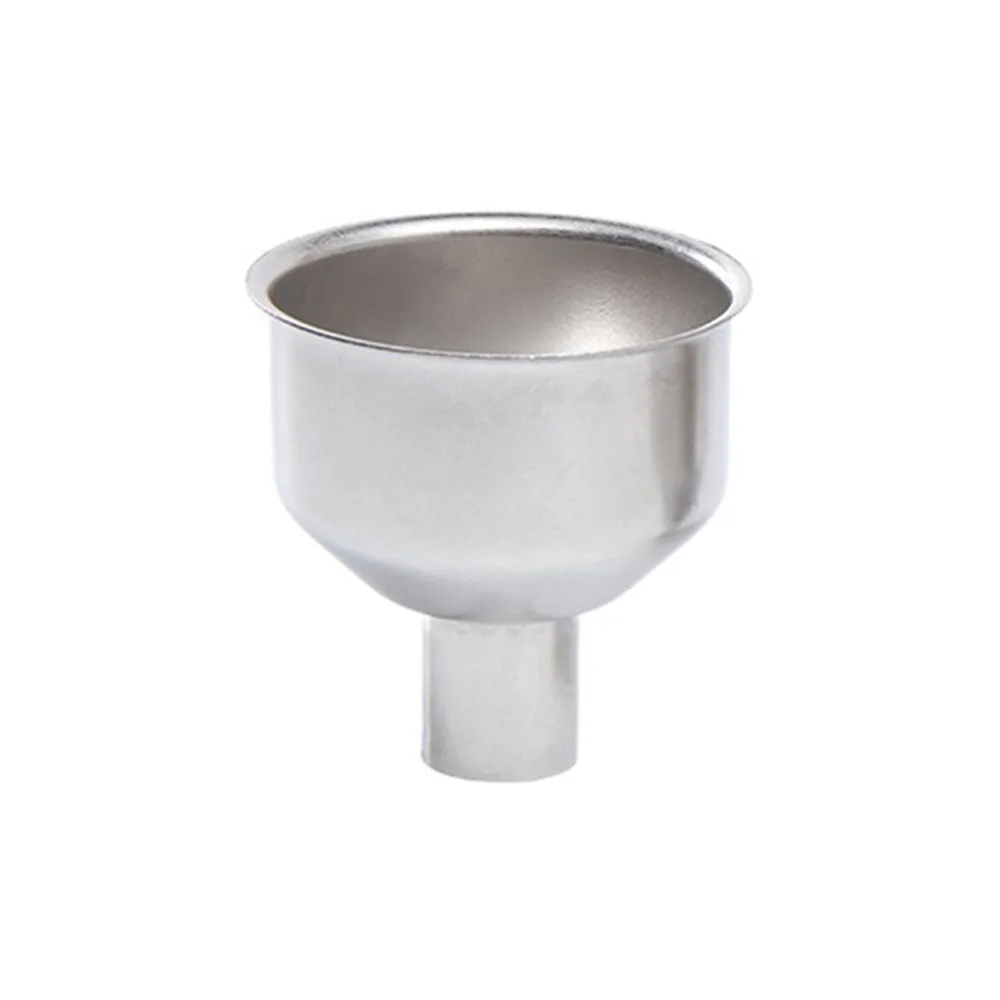 Small Mouth Stainless Steel Funnel S/M/L Conical Shape Bar Wine Funnel food grade Portable Mini Kitchen Liquid Dump Tool