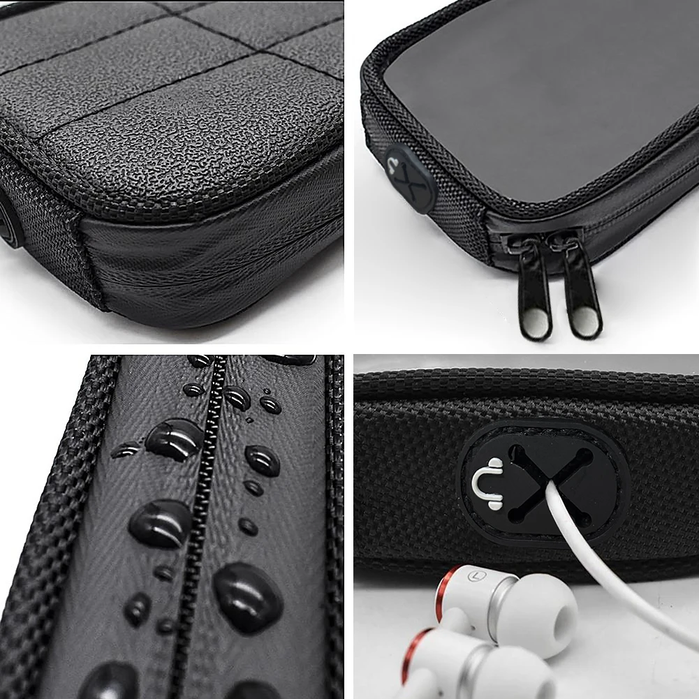 Universal Motorcycle Fuel Tank Bag Magnetic Fuel Tank Transparent Bag Mobile Phone Seat Bag Cell Phone Holder Pouch Waterproof