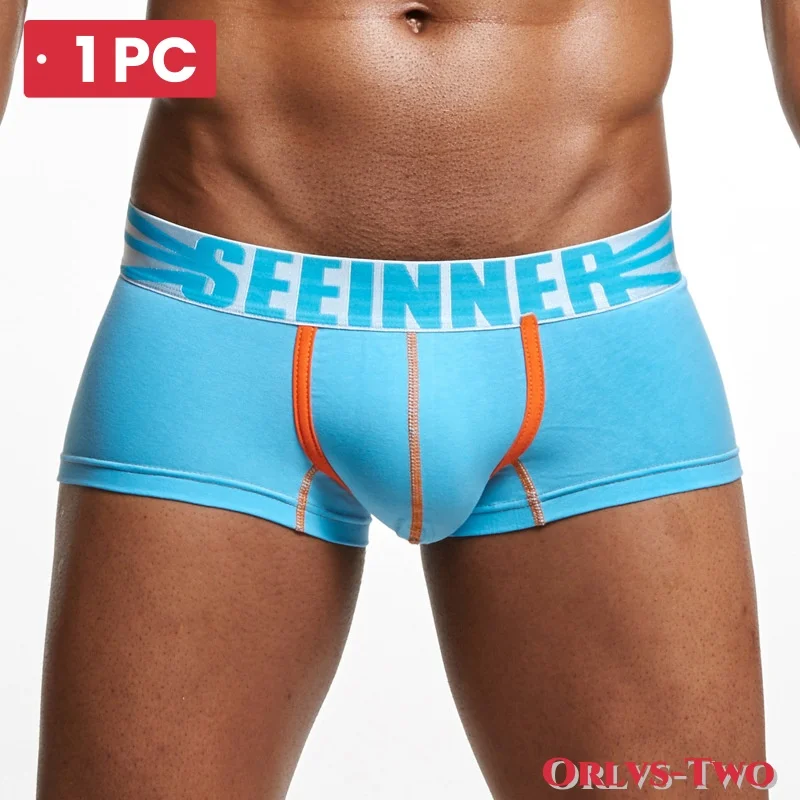 MEN UNDERWEAR Boxer Shorts Men Fashion Sexy Gay Penis Pouch Men's Boxer Trunks Male Panties Calzoncillos Hombre