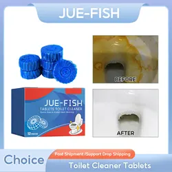 Toilet Cleaner Tablets Blue Bubble Deodorizing Bathroom Restroom Freshener Urine Stain Yellow Dirt Cleaning Toilet Bowl Cleaner