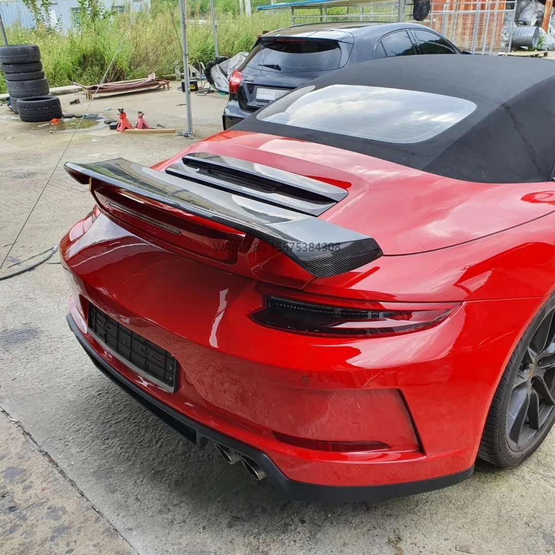 

Car Accessories for 2012-2019 911 Carrera 991.2 Upgrade TKT Style Spoiler Top Wing Rear Car Trunk Spoiler Bumper