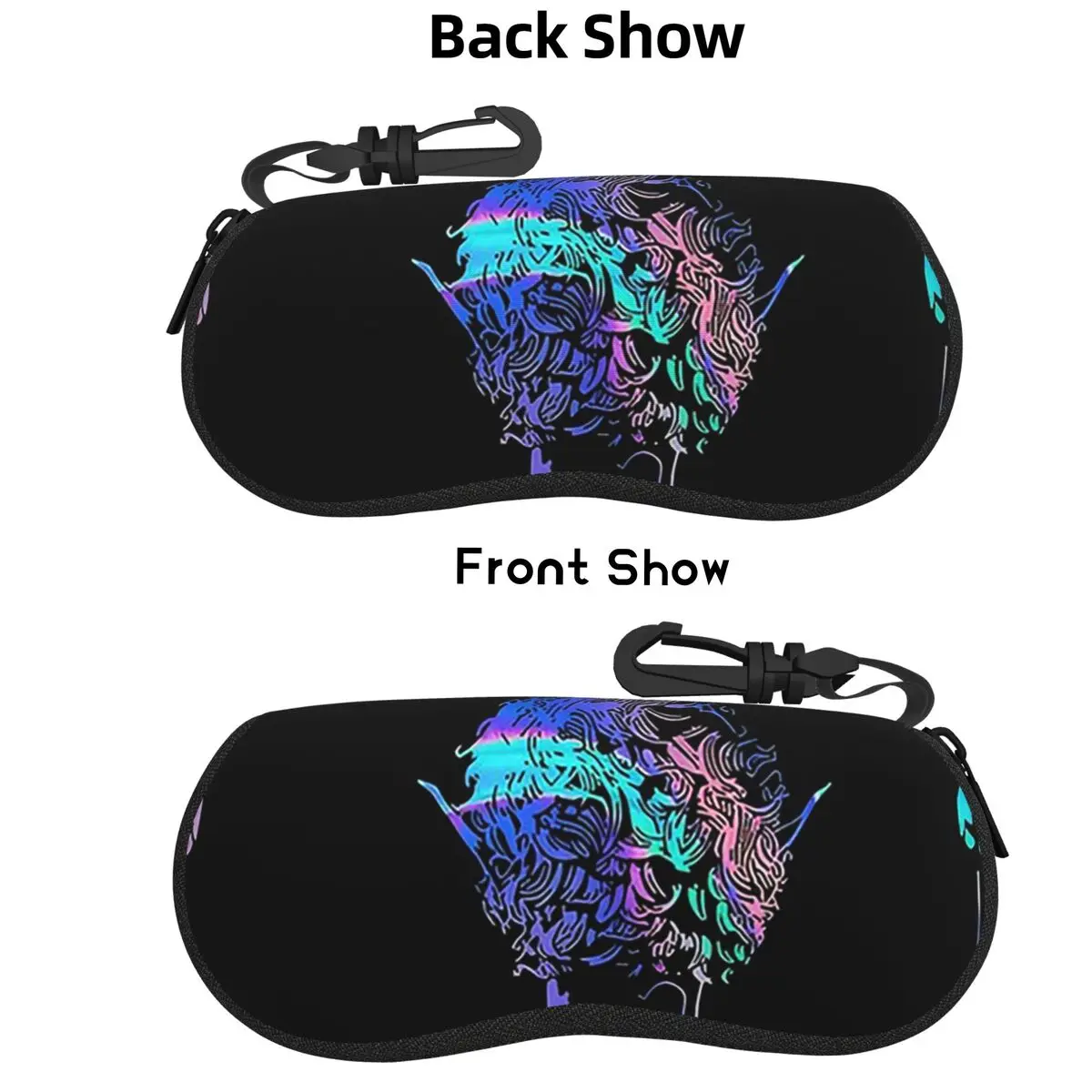 

Astarion Baldurs Gate The Vampire Shell Glasses Case Protective Sunglasses Box Women Men Soft Eyeglass Bag Pouch
