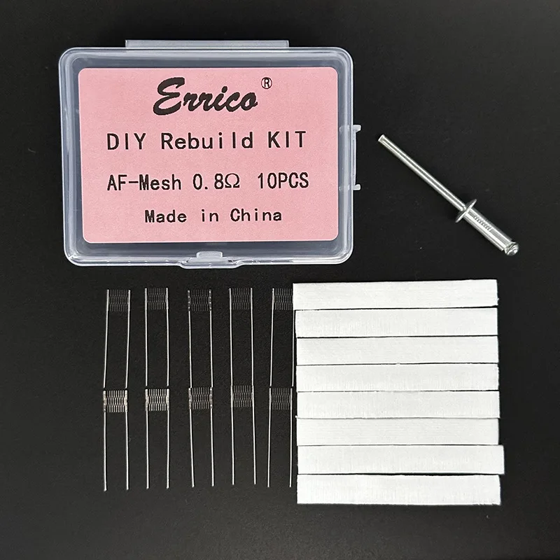 Kit de reconstrução diy, 18 tipos, para pnp rpm3/rpm2/rpm vm1/vm3/vm4/vm5/vm6 flexus q af, ferramenta de acessórios de substituição de fio de resistência