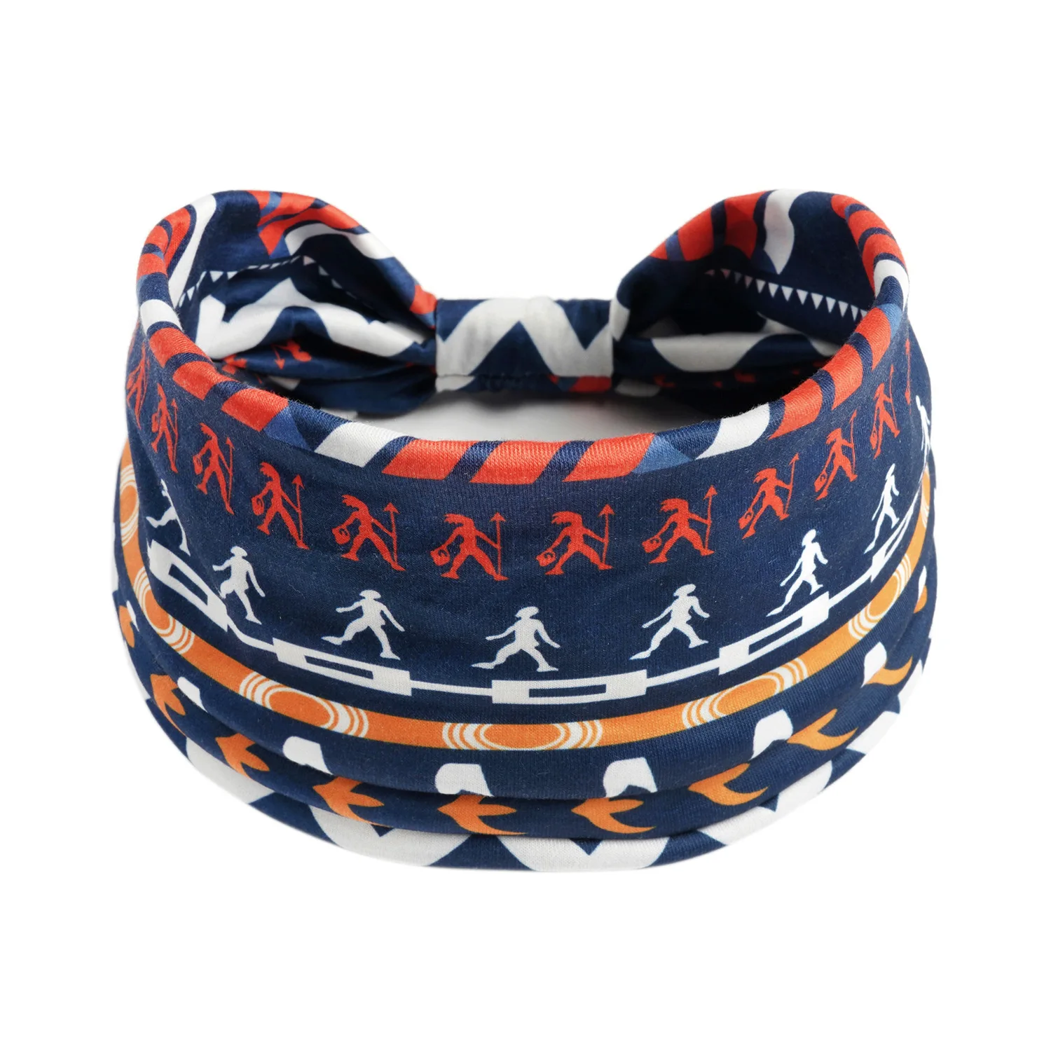 Damen-Stirnband, breit, um das Haar gewickelt, extra großes Kopftuch-Stirnband, für Yoga, Laufen, Schweißabsorption, Sport, elastisches Stirnband – Detail 34