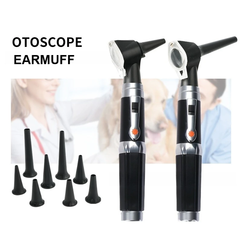 Otoscope Ear Speculum Cone Tips Covers Animal Veterinary Multiple Size Model Choice Disposable Durable Professional Flexible