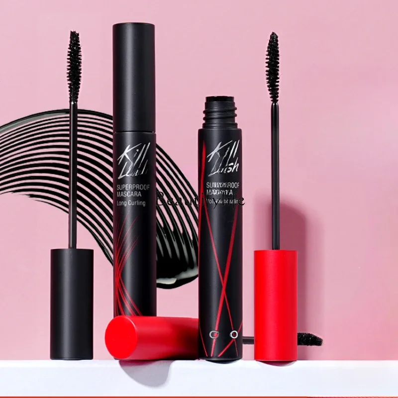 Long Lasting Waterproof Volume Mascara, Red Tube, Not Smudge