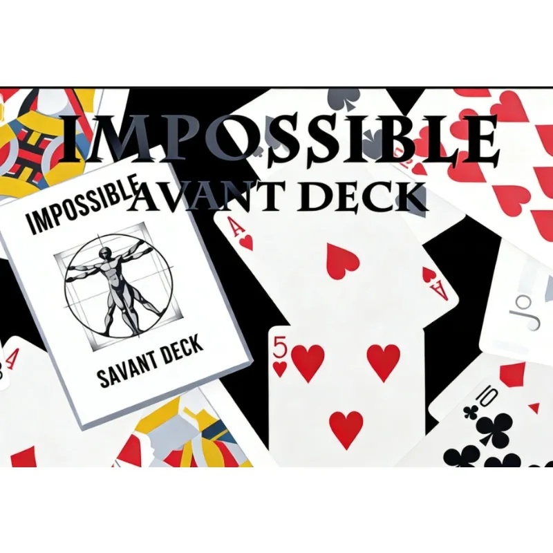 

Колода карт Savant от Крейга Петти – колода для карточных фокусов, магия для выступлений крупным планом и на улице, реквизит для фокусников, магические трюки.