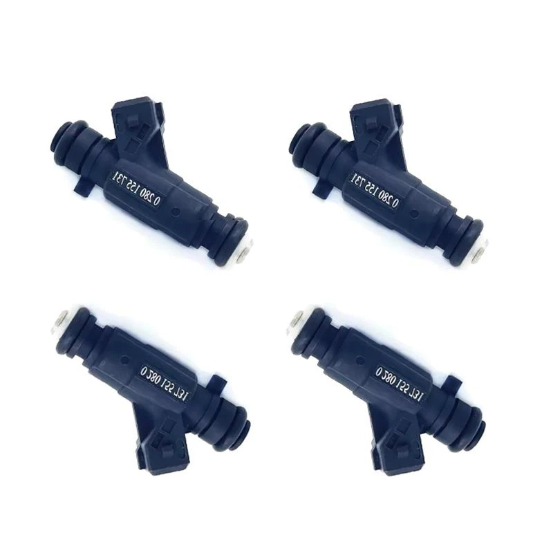 Novo 4 peças 0280155731 bico injetor de combustível adequado para caddy 9k9a 6h 6k1 6k2 golf polo mk3 030906031e