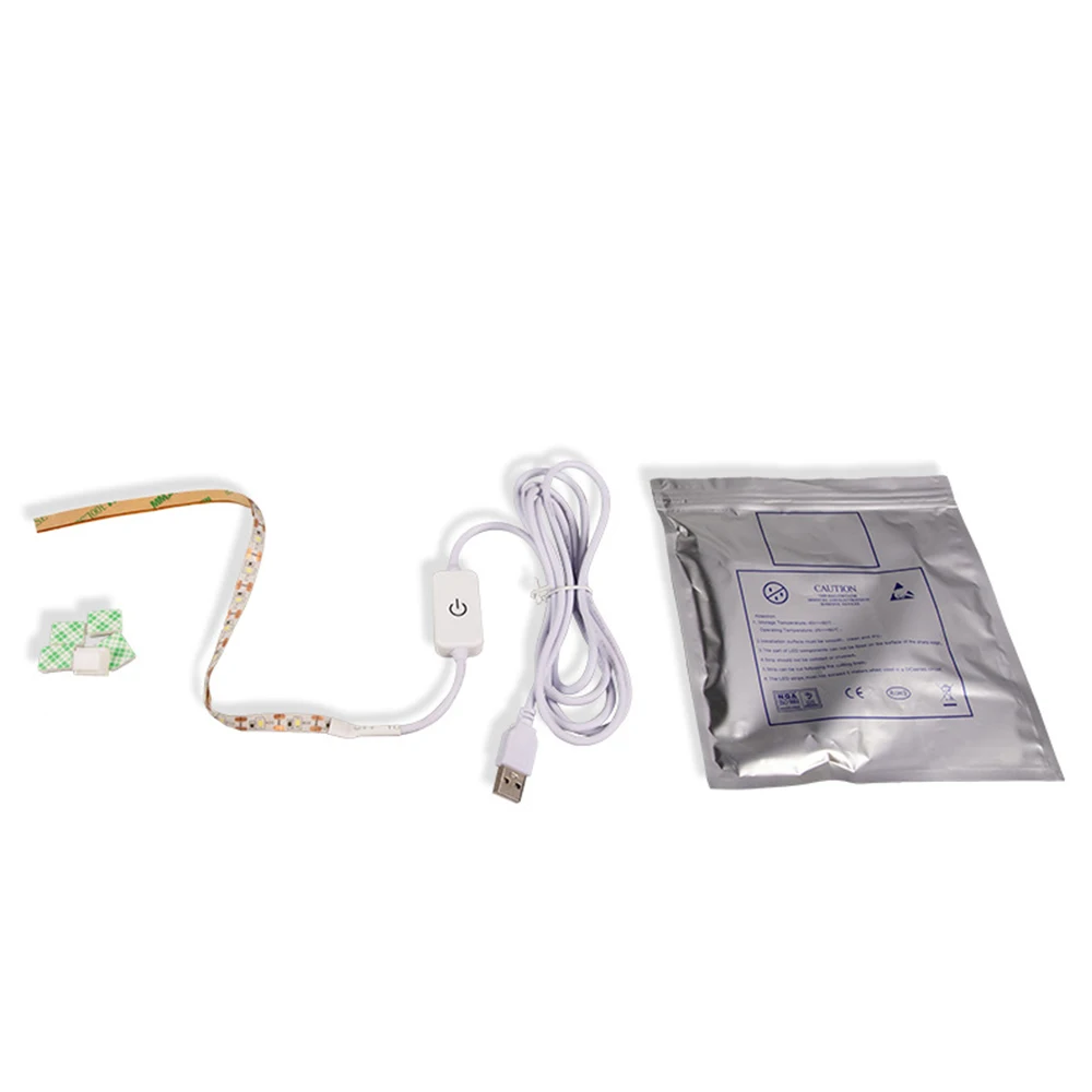 USB infinite dimming LED light strip set touch switch macchina da cucire light strip 2835 strisce luminose