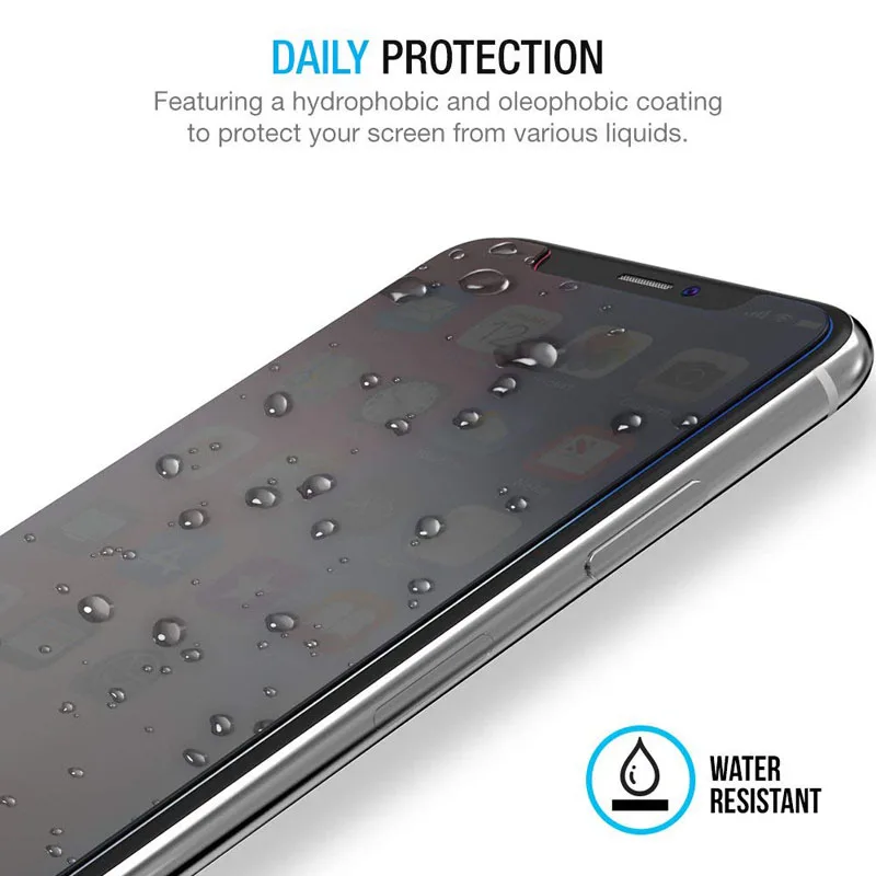 Protector de pantalla de vidrio templado antiespía para Apple, película de privacidad para IPhone 14, 11 Pro, XS Max, XR, 13, 12 Mini, 15, 7, 8, SE