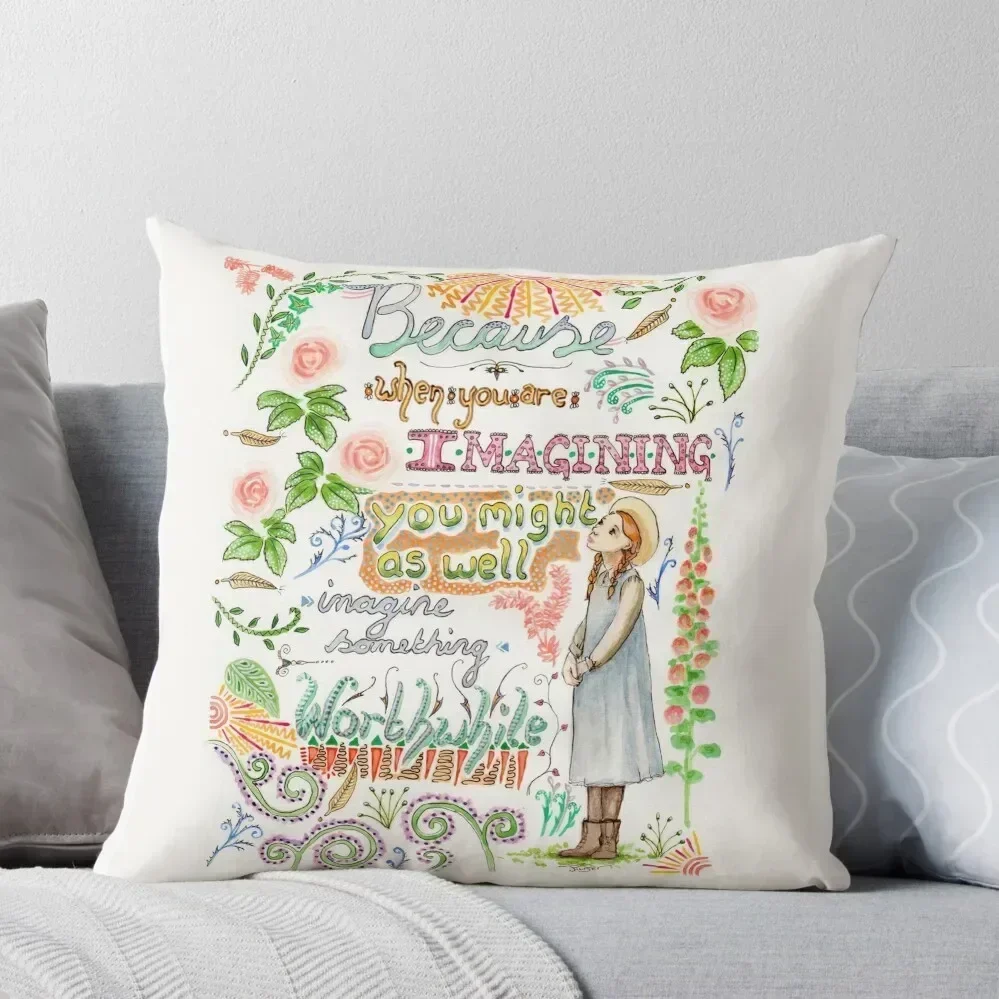 

Anne of Green Gables quote Throw Pillow Pillow Case Christmas Christmas Pillow Covers Cushions For Sofa Custom Cushion