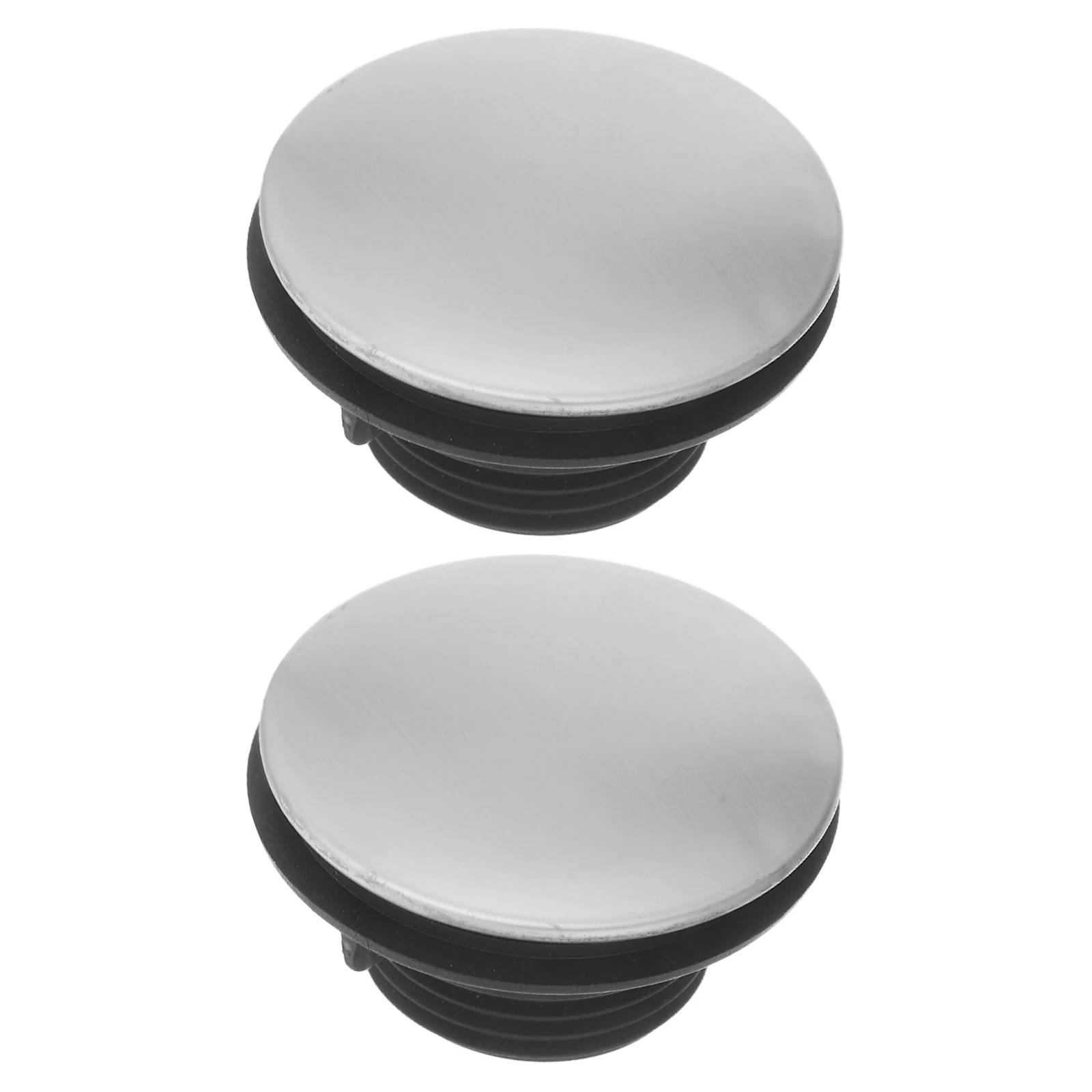 2 قطعة الفولاذ المقاوم للصدأ المطبخ صنبور ثقب غطاء غطاء دائم ل 31-40 مللي متر بالوعة ثقب المطبخ تنظيف الملحقات