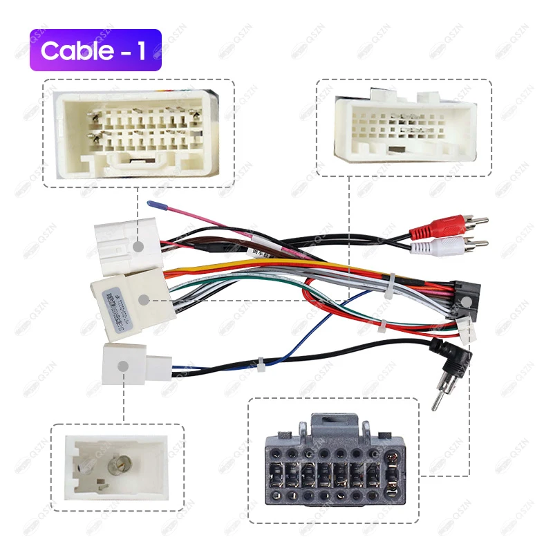 Car Radio Canbus Box Adaptor FOR 2003-2008 TOYOTA LAND CRUISER 100 With Wiring Harness Power Cable Android Car Radio