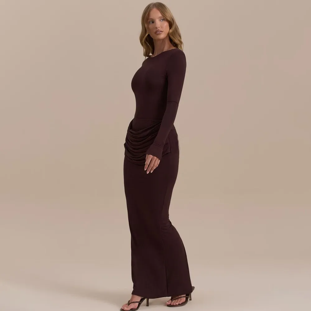 Dresses Womens Dress Reception For Woman 2025 Summer Modal Drawstring Loose-Fit Smocking Lightweight Easy Sweet Trendy Commuting