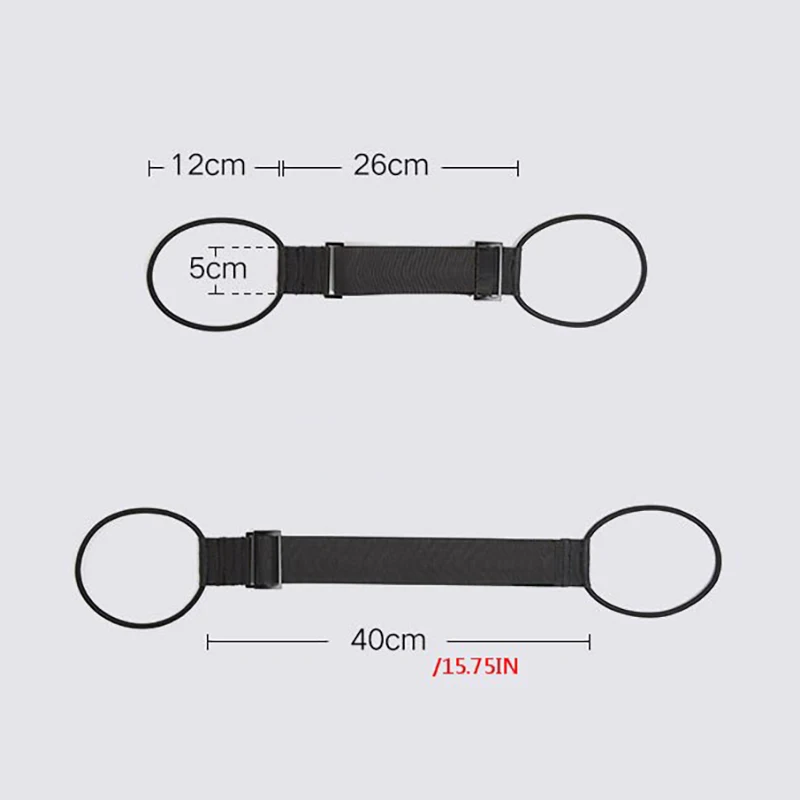멀티 컬러 탄성 조절 가능한 수하물 스트랩 캐리어 스트랩, 수하물 번지 벨트, 여행 가방 벨트, 보안 휴대 스트랩