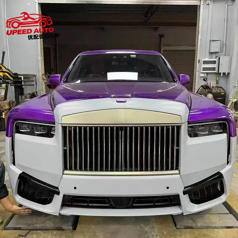 Suitable for Factory Hot Selling Cullinan Update to New 2025 Car Front Rear Bumper Engine Hood Body Kit Rolls