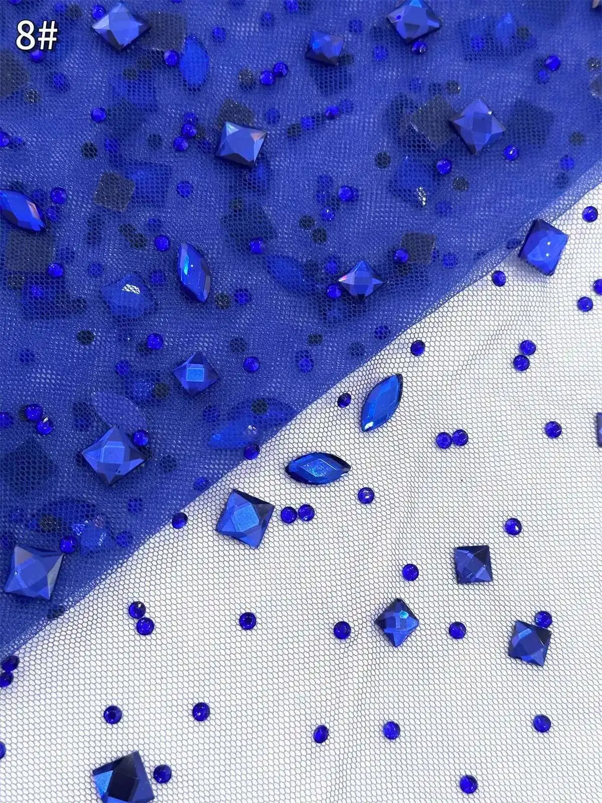 

2025 Hot Sale Fashion Africa Lace Fabric High Quality Handmade Embroidery Lace With Stones Sequins Party For Wedding Dress