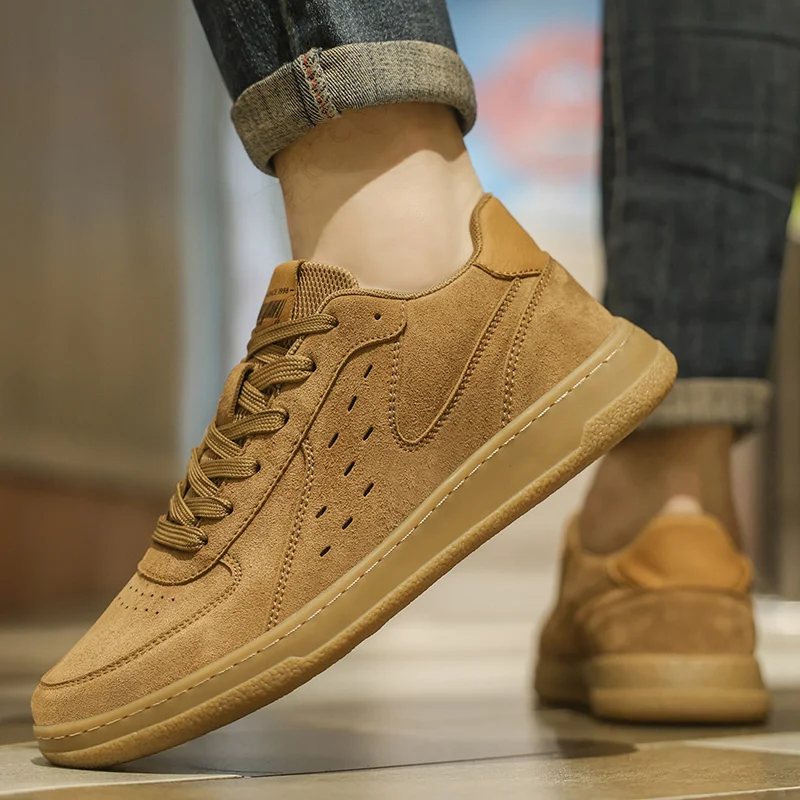 

Leisure sports shoes New trendy men's design styles high-quality outdoor comfort Hot selling luxury youth shoes Versatile gray