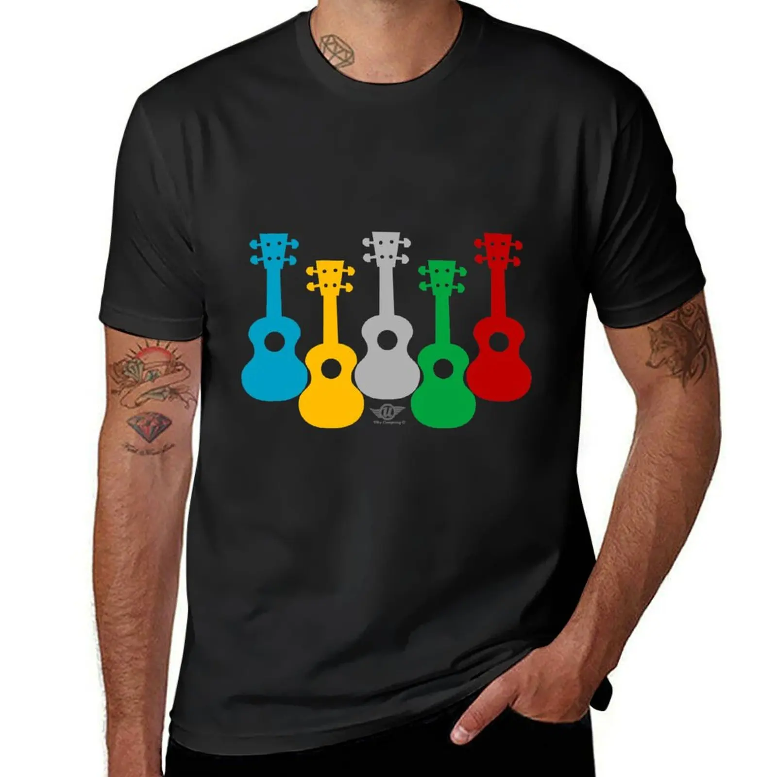 Just Ukuleles T-Shirt graphics animal prinfor boys clothes for men