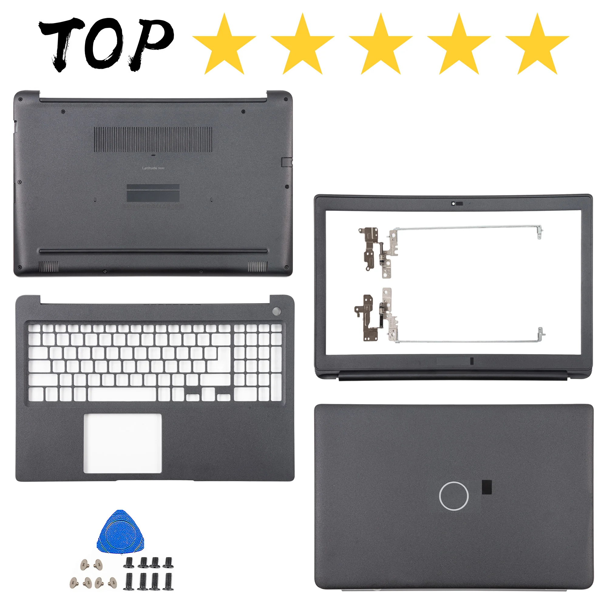 

Top Parts For Latitude E3500 3500 00C7J2 Screen Back Cover 0KPH5P Bezel 0XPXMR Palmrest 06WMXD Lower Case repair