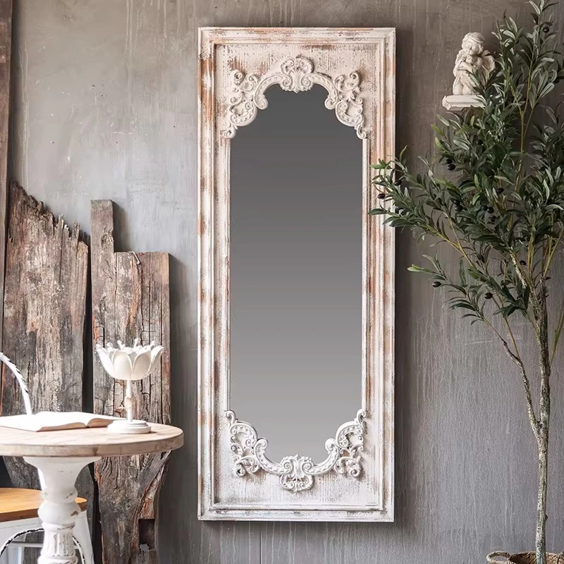 Full-body mirror, floor-to-ceiling mirror, household full-length mirror
