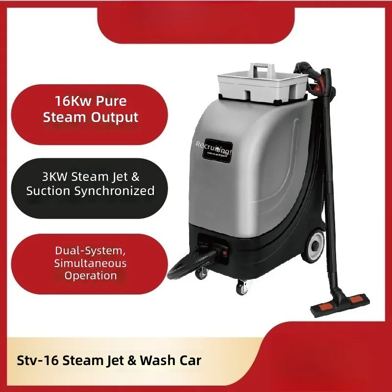 Intelligent Frequency Conversion Steam Car Wash Machine, Auto Interior Beauty, Engine Fine Wash, Vehicle Cleaning Equipment