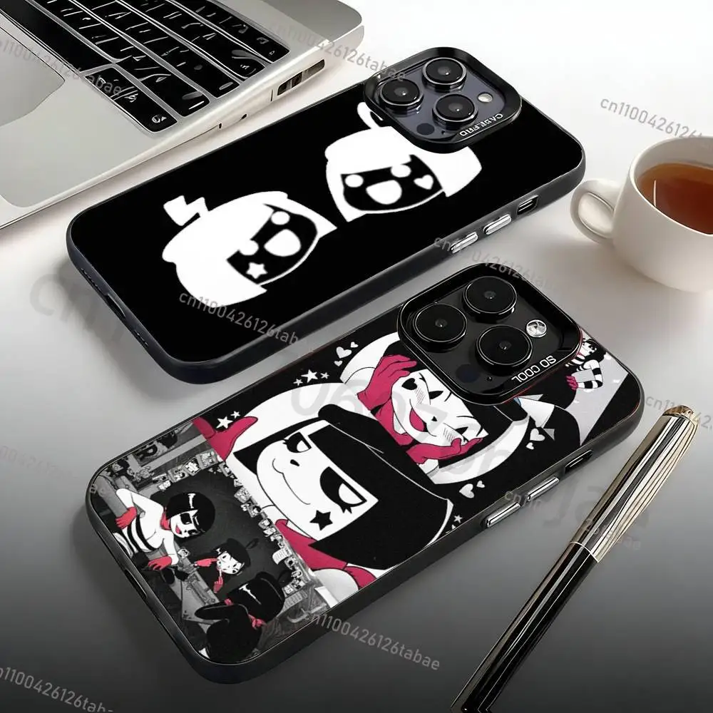 

HOT Bon Bon and chu chu Phone Case For iPhone 17,16,15,14,13,12,11,Pro,Max,Plus,Mini, Anti Fall Matte Hard Bumper