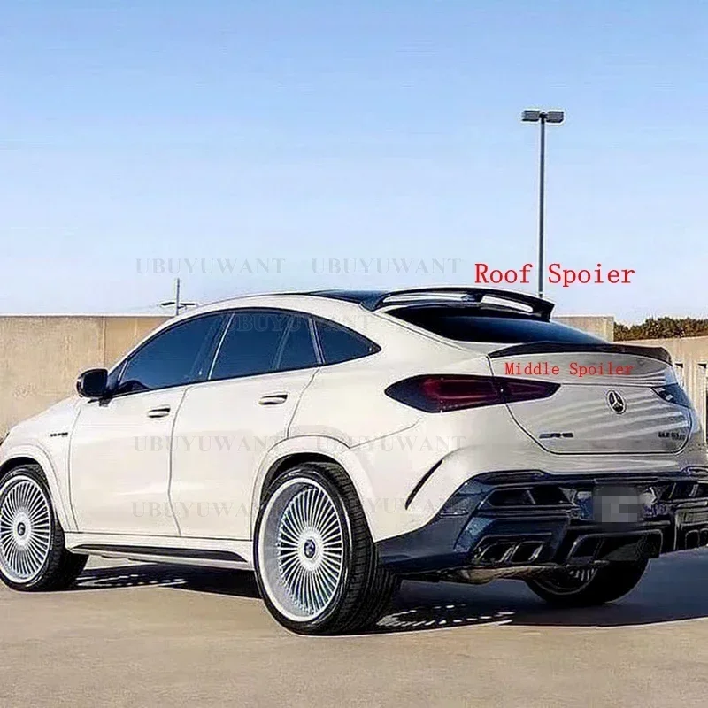 

Задний хвост из углеродного волокна для Mercedes-Benz GLE Class GLE Coupe C167 GLE350 450 GLE53 AMG GLE63 модификация 2021 2022 +