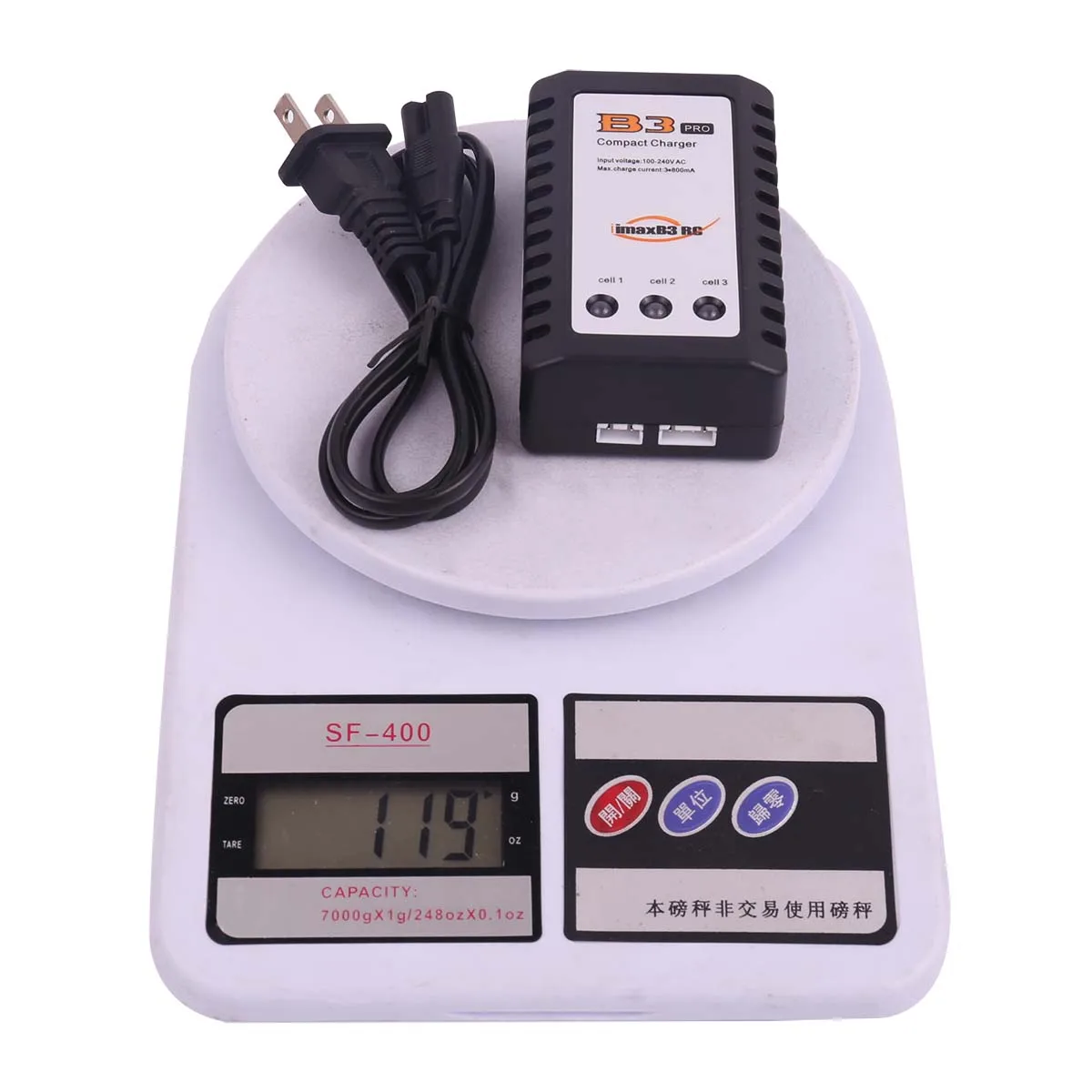 شاحن بطارية Imax B3 Li-Polymer Lipo 7.4V 11.1V لخلايا 2S 3S المتوافقة مع RC Car Airplane Drone Boat - AEG Airsoft