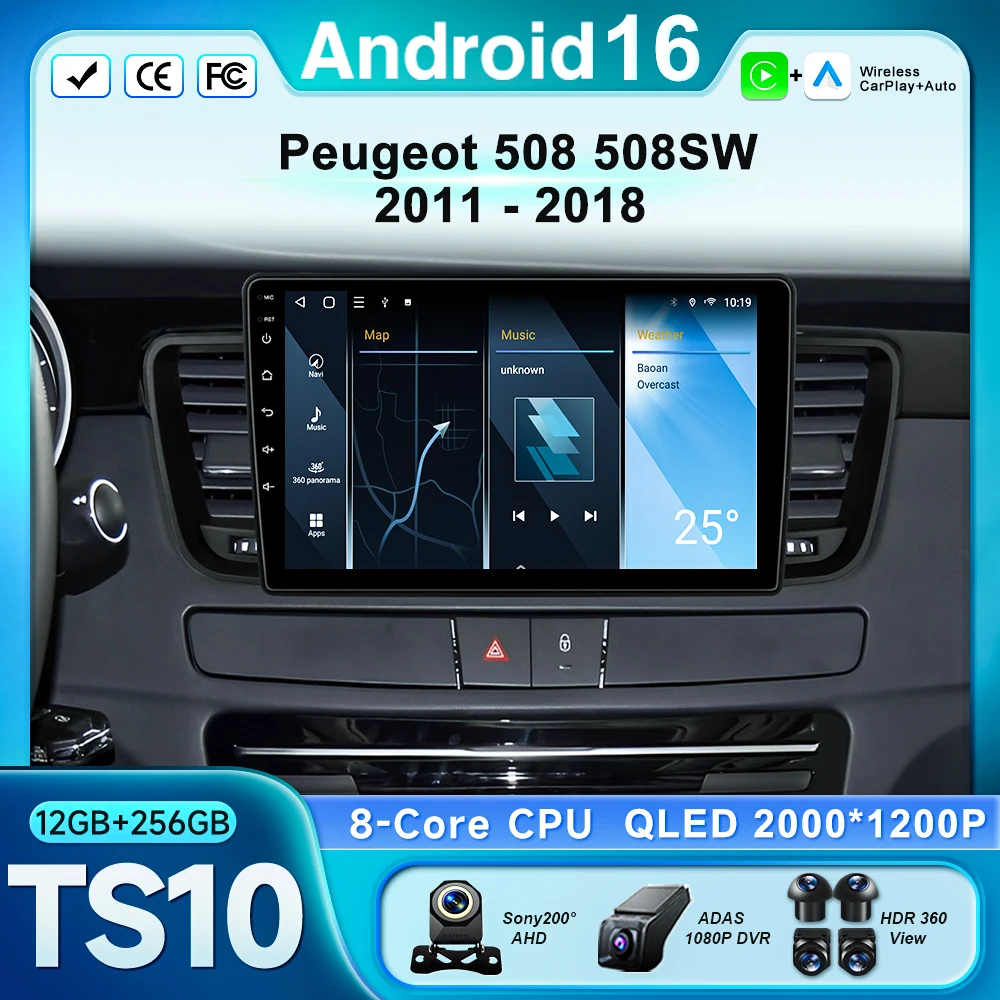 Car Radio For Peuge…