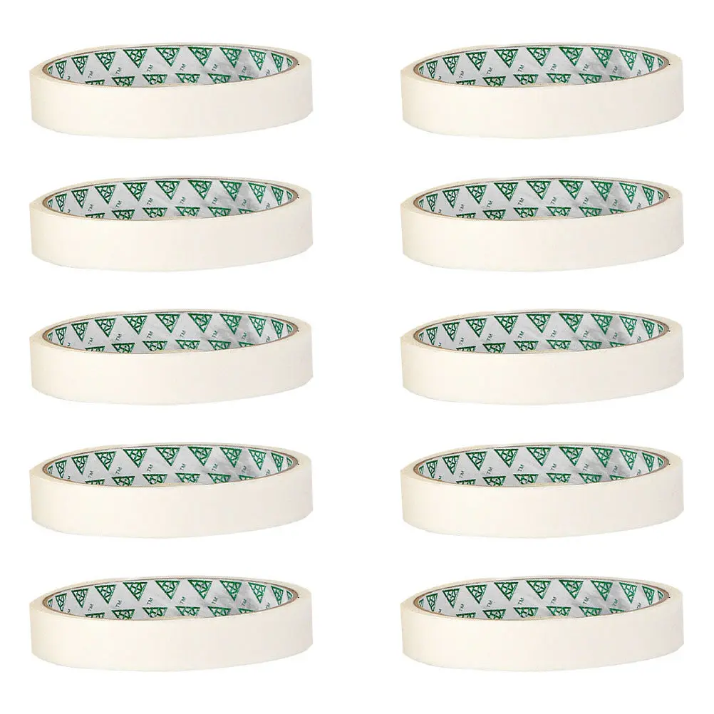 

10Pcs Painting Masking Tape for DIY Art Crafts and Wall Decor Easy to Peel Adhesive Tapes for Home Car Spraying Projects