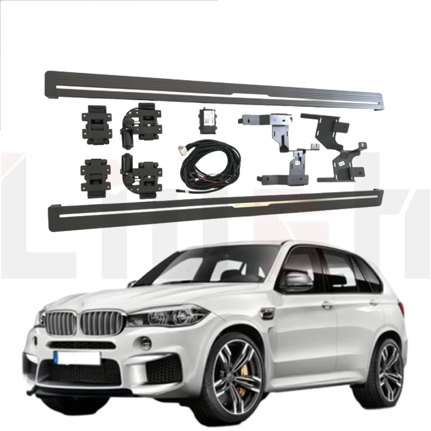 

Auto-Folding Electric Running Board Fit for SUV Electric Side Steps Power Side Pedal for BMW 2014-2018 X5 F15 Quality Price