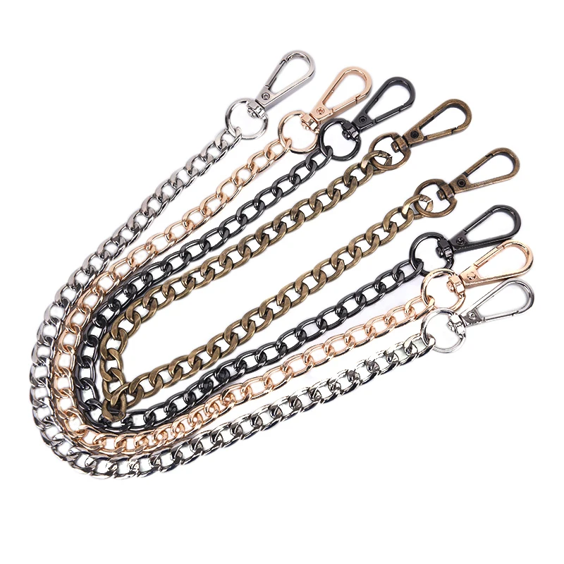 Cadena de bolso de mensajero de repuesto para mujer, accesorios decorativos de Metal DIY, bolso de mano, 40cm, 1 unidad