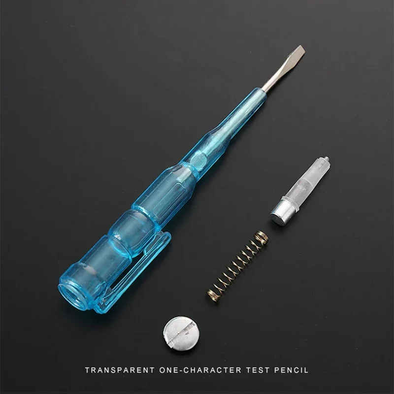 100-500V Voltage Detector Electroprobe Electric Alert Tester Volt Test Pen Plastic Handle Screwdriver Home Electricity Tools view 5