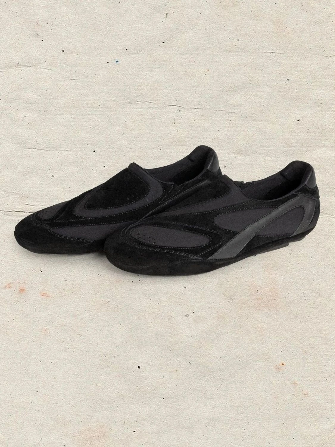 

2026 New Men's Sporty Flat Bottom Commuter Lightweight One-Touch Racing Slip-On Casual Loafers Comfortable round Toe Shoes
