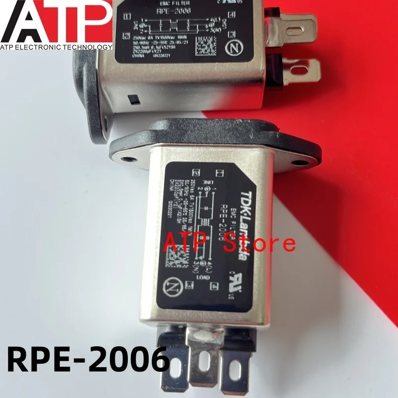 

1PCS RPE-2006 Filter 6A 250VAC power plug Integrated chip IC original inventory