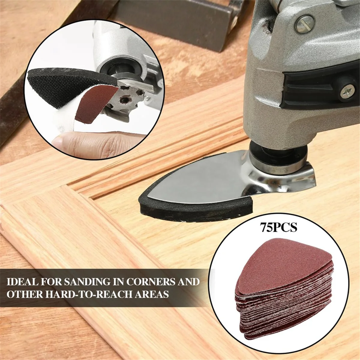 N38R_ 156-Piece Oscillating Tool Sanding Pad Kit