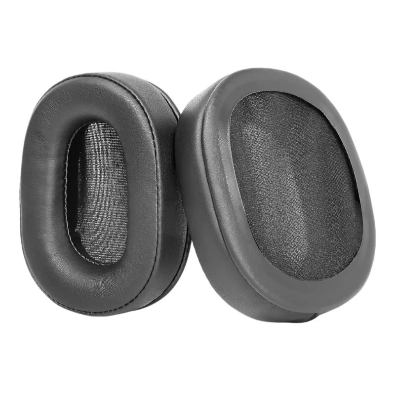 EarCup-Ohrpolster-Reparaturset für PM3-Kopfhörer, Paar Ersatz-Ohrpolster aus schwarzem Schaumstoff zum Abziehen oder Abflachen – Detail 1