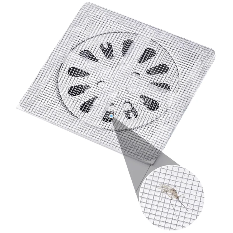 Floor drain sticker anti hair bathroom hair cleaning disposable sewer insect proof self-adhesive floor drain net