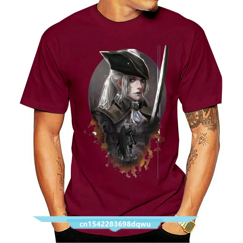 

Funny T Shirts Bloodborne Game Cosplay Freedom T-Shirts For Men