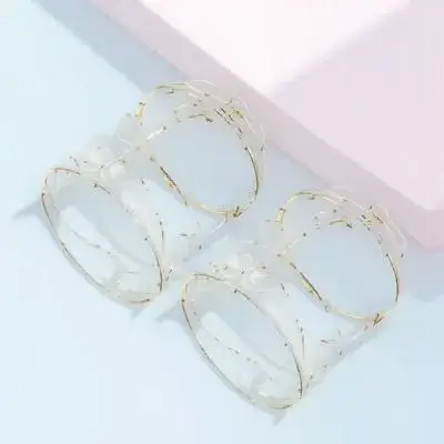 

2Pcs Metal Bird Cage Hollow-Out Design Iron Art Feeding Basket Safe Environmentally Friendly for Personal Home Use