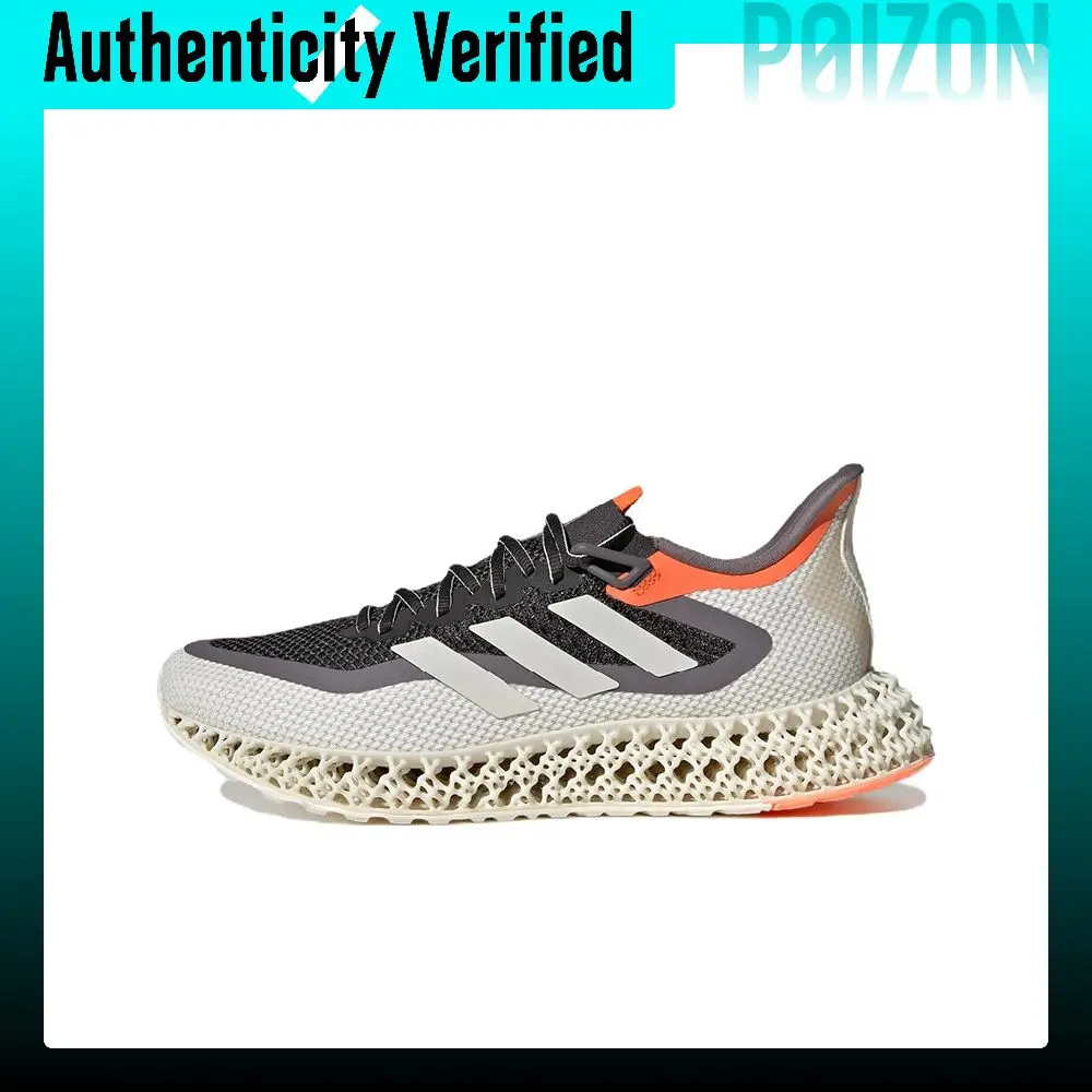 Adidas 4D FWD 2, Zapatillas de Running de Caña Baja Transpirables con Soporte de Tela, para Hombre, Gris y Negro, GX9250