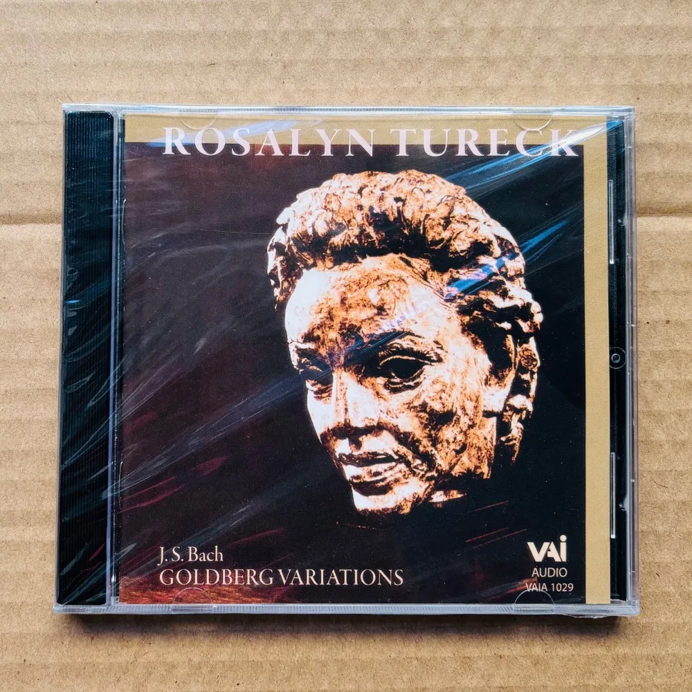 

Bach Goldberg Variations Rosalyn Tureck VAI 1029 Penguin Rosette Audiophile Classical Piano CD Brand New Sealed In Stock