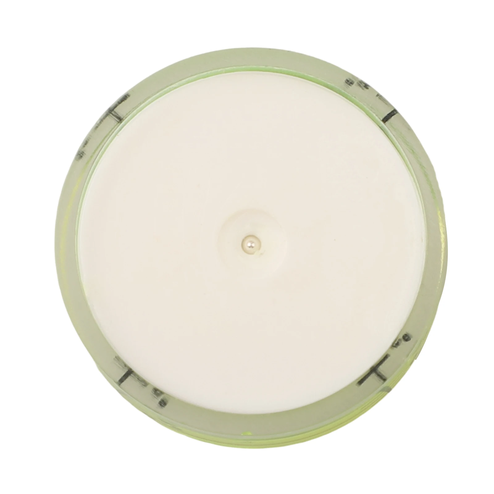 For Carpentry 32*12mm Bubble Level Round Bubble Level Acrylic Material Fluorescent Yellow-green Highly Translucent