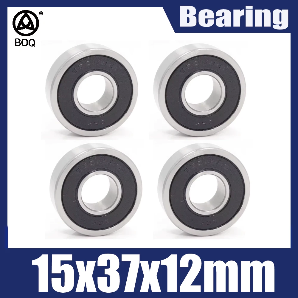 6301/15-2RS Non-standard Ball Bearings ( 4 PCS ) 15*37*12 mm Inner Diameter 15 mm Outer Diameter 37 mm Thickness 12 mm Bearing