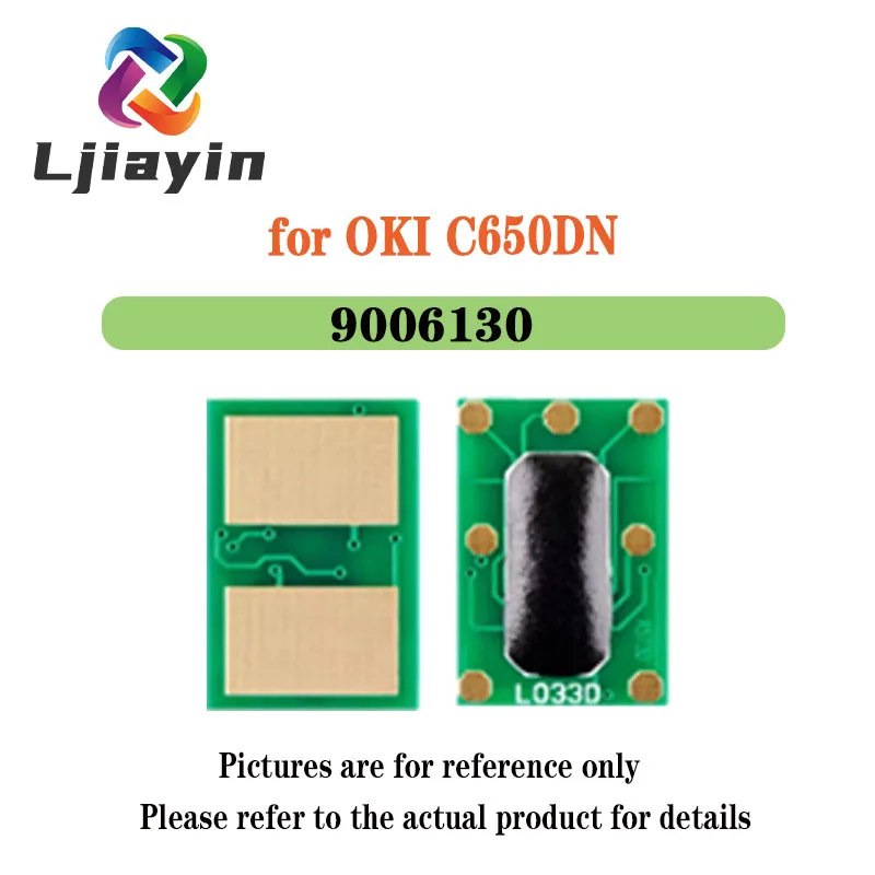 Toner Chip for OKI C650DN EU/RU/ME/AF AU/KOR/CN/AP KOR JP  9006127-30  YA8001-1088G017-20  YA8001-1088G033-36 TC-C4EK1