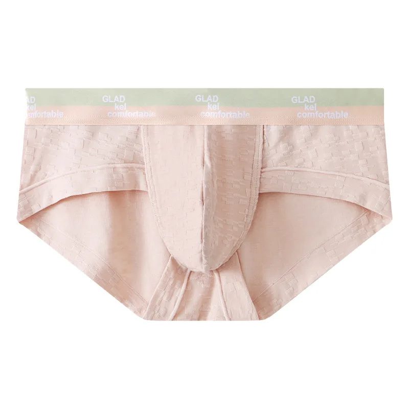 Men's triangular underwear made of cotton, skin friendly, breathable and comfortable 3PCS