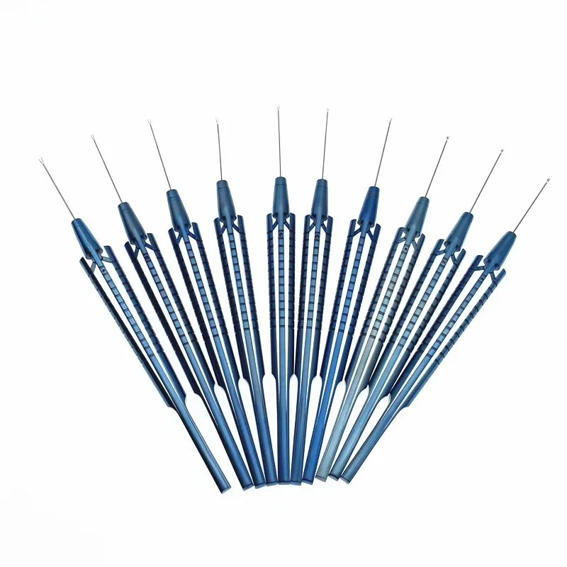 1 szt. Tytanowe kleszcze Capsulorhexis Virtreo-Retinal Instruments okulistyczne kleszcze do soczewek wewnętrznoocznych nożyczki instrumenty chirurgiczne