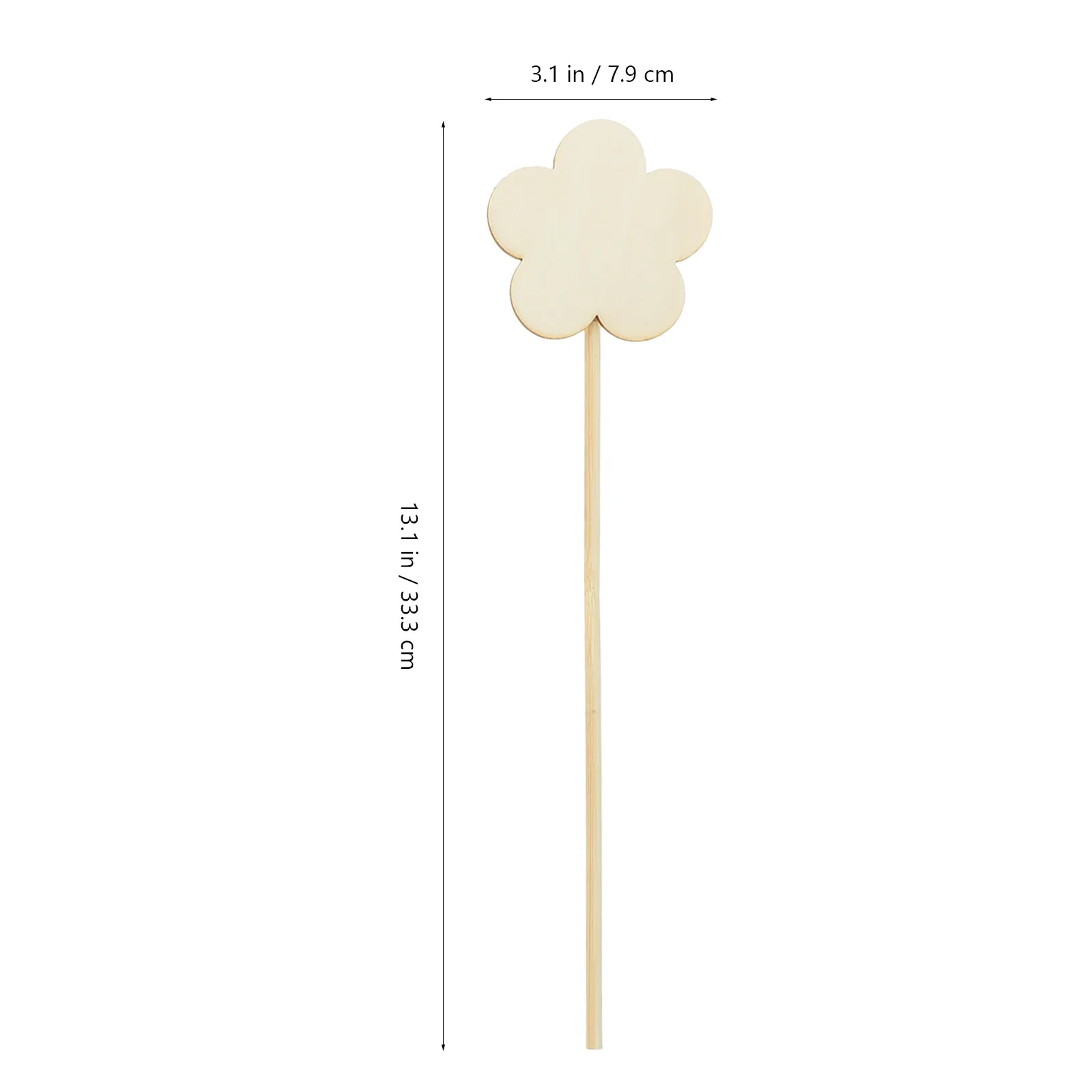 1Set Wooden Fairy Wands Set DIY Fairy Sticks for Girls Birthday Festival Cosplay Party Stage Performance Craft Decoration Kit